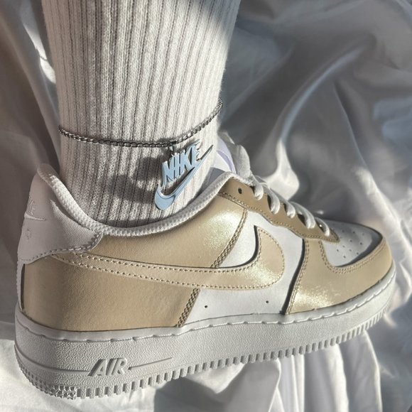Nike Air Force 1 Neutral Nude Custom - Picture 7 of 9